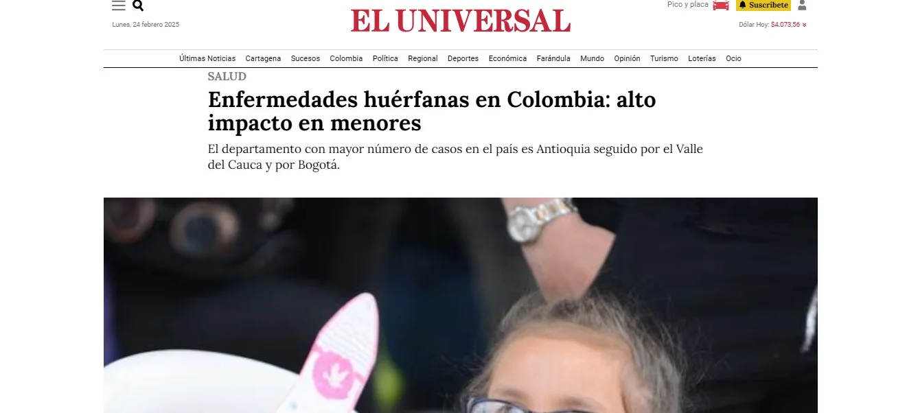 noticias Enfermedades Huérfanas