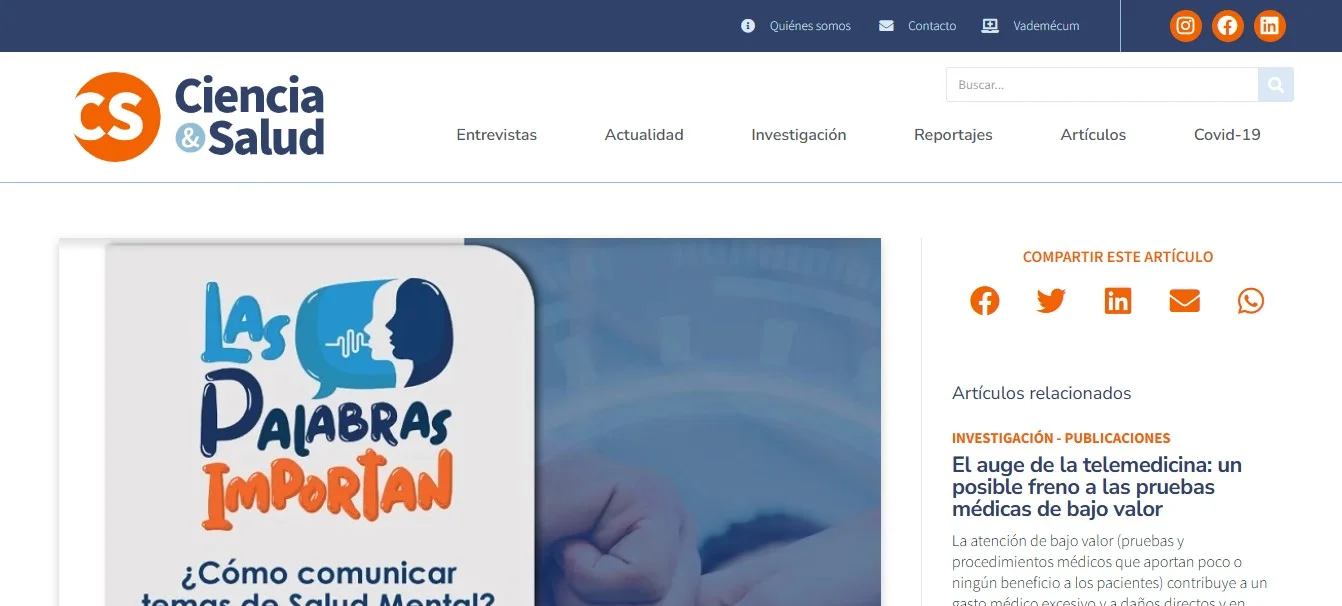 noticias Las Palabras Importan